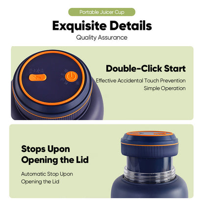 Portable Cordless Electric Juicer Blender Cup