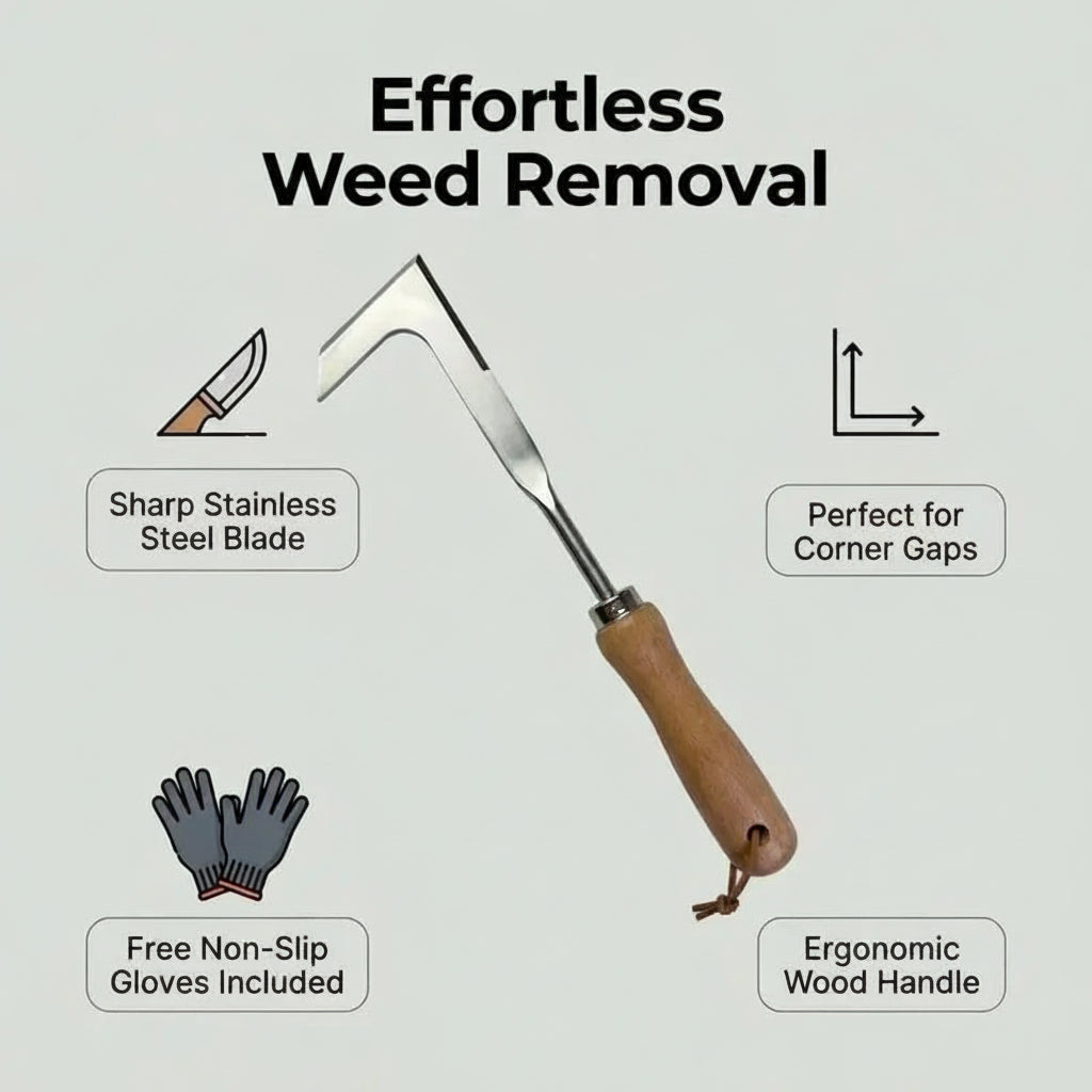 2026 Summer Hot Sale 49% OFF🔥 New Crack Weeder Tool Crevice Cleaning Tool