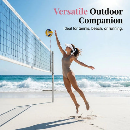 🔥Women’s High Ponytail Visor Hat 🧢 Breathable, Open-Top UV400 Protection ☀️Perfect for Running, Hiking, Beach Days & Everyday “That Girl” Style 💁‍♀️✨