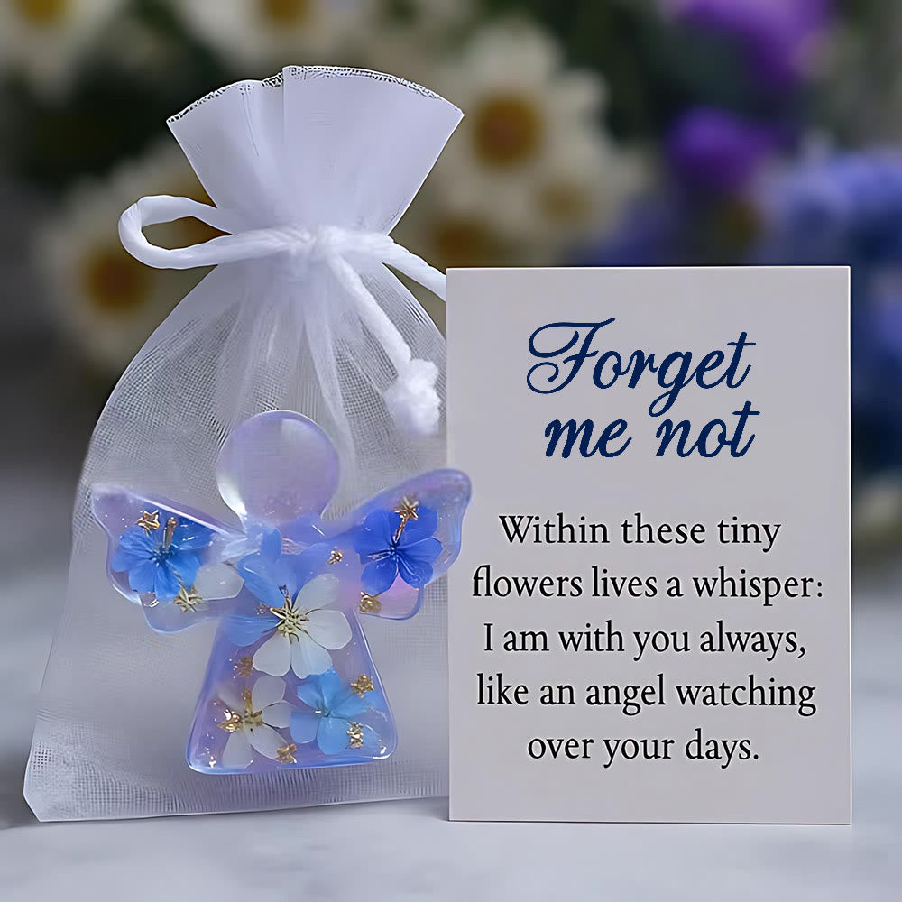 Angel & Cross Pray Ornament (With Card): Tender Devotion for Quiet Moments
