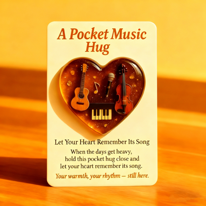Heart Pocket Hug with Gift Card