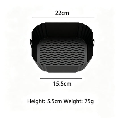 🔥✨Reusable Silicone Air Fryer Liner