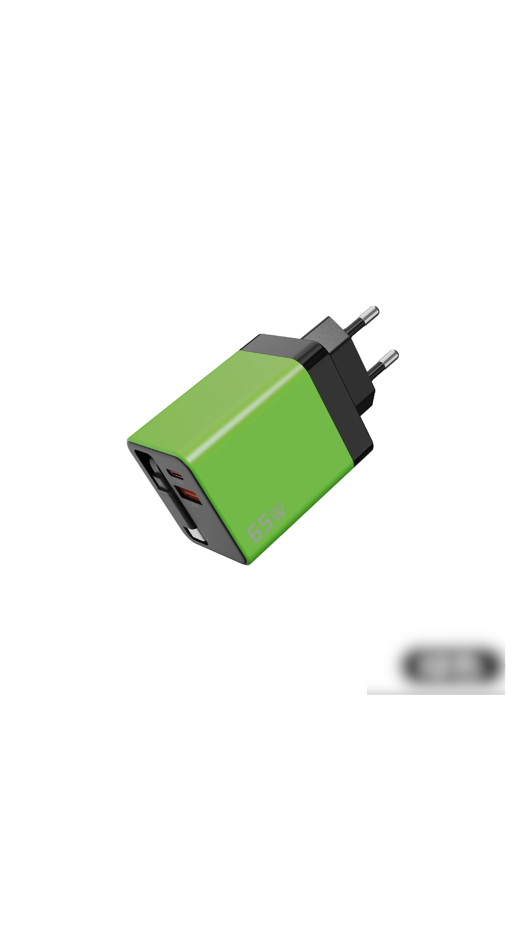 ⌛Only 1 Day Left Of This Offer⏳65W Fast Charging Phone Charger Block with Retractable 80cm Type-C Cable