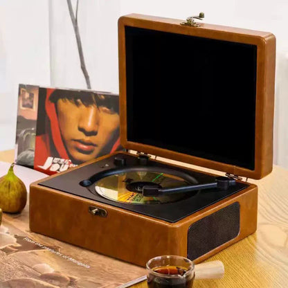Retro Bluetooth Record Player