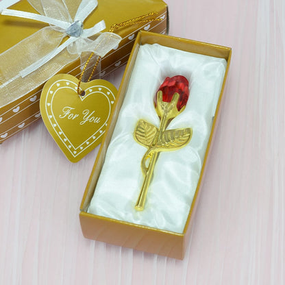 🔥 Hot Sale🌹Eternal Love Metal Crystal Rose (May your love last forever!) 💝