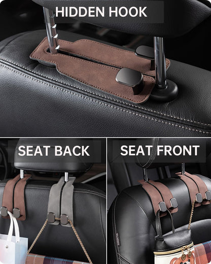 Premium Car Seat Headrest Hooks