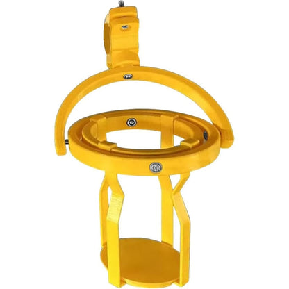 Gyroscopic Anti-Spill Clamp-On Cup Holder – 360° Auto Level Shockproof Drink Mount for All Vehicles
