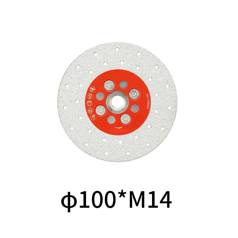 Diamond Brazed Grinding and Cutting Disc for Marble, Tile, and Stone