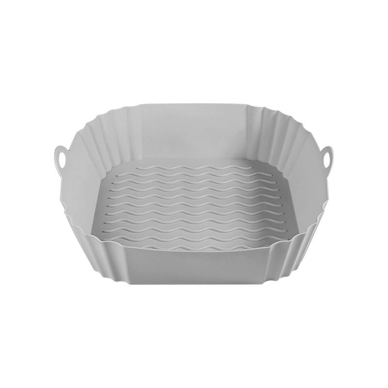 🔥 Square Silicone Reusable Cooking Basket Insert