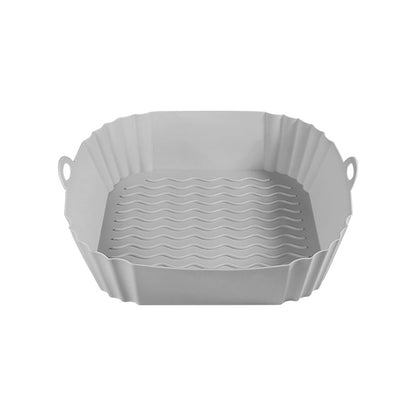 🔥 Square Silicone Reusable Cooking Basket Insert