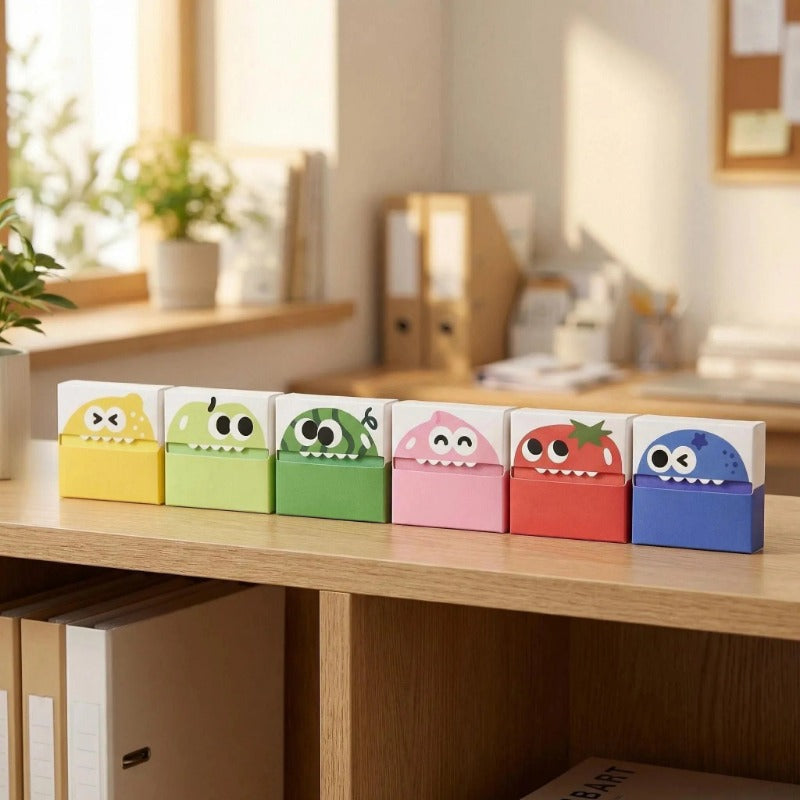 Cute Fruit Monster Notes