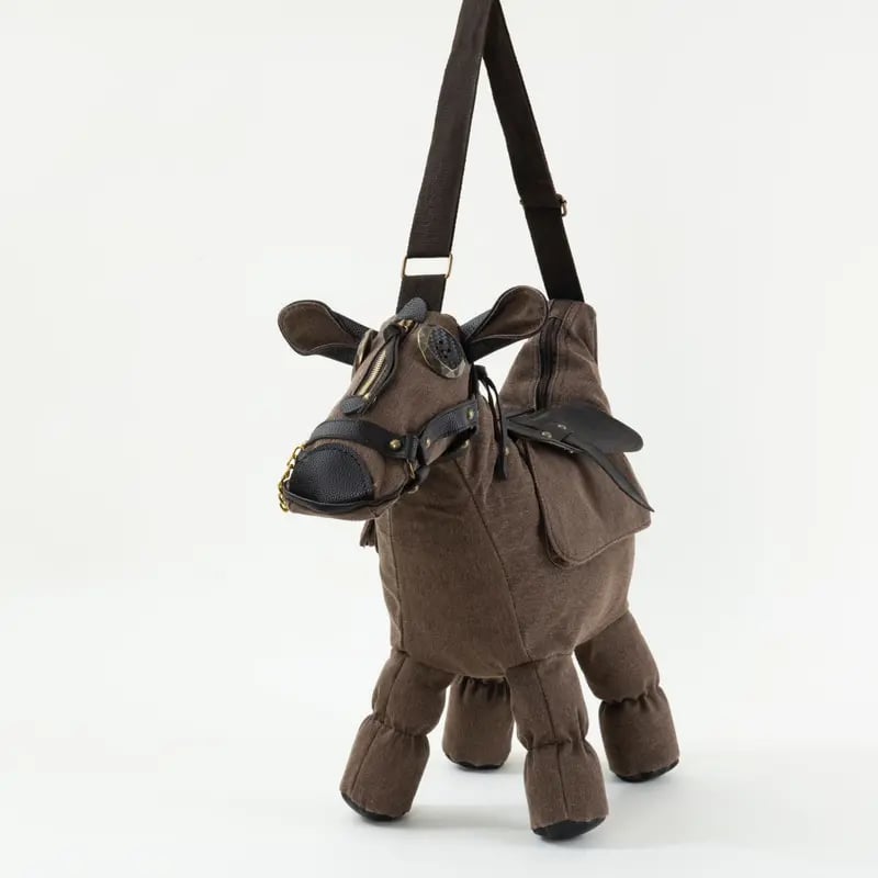 🐴✨ Unique Horse-Shaped Shoulder Bag
