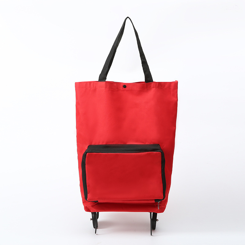 🛍️✨ Convertible shopping tote – hides wheels, holds 20kg, expands with zipper!