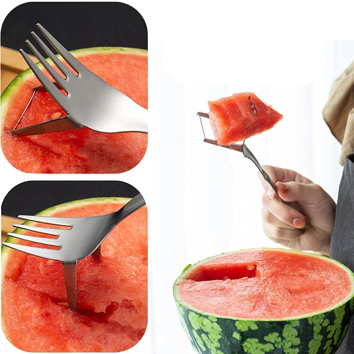 2-in-1 Watermelon Fork Slicer