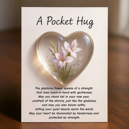 🎁🌺Birth Flower Pocket Hug