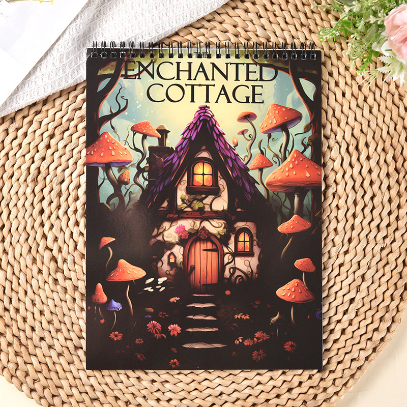 🖍️🎨Adult Coloring Stress Relief Books (Hardcover)