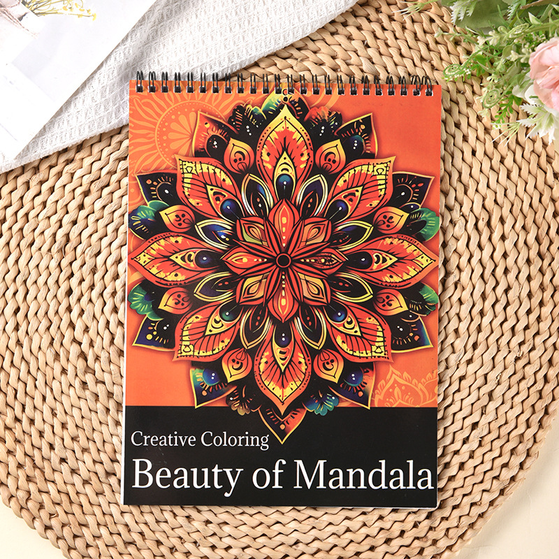 🖍️🎨Adult Coloring Stress Relief Books (Hardcover)
