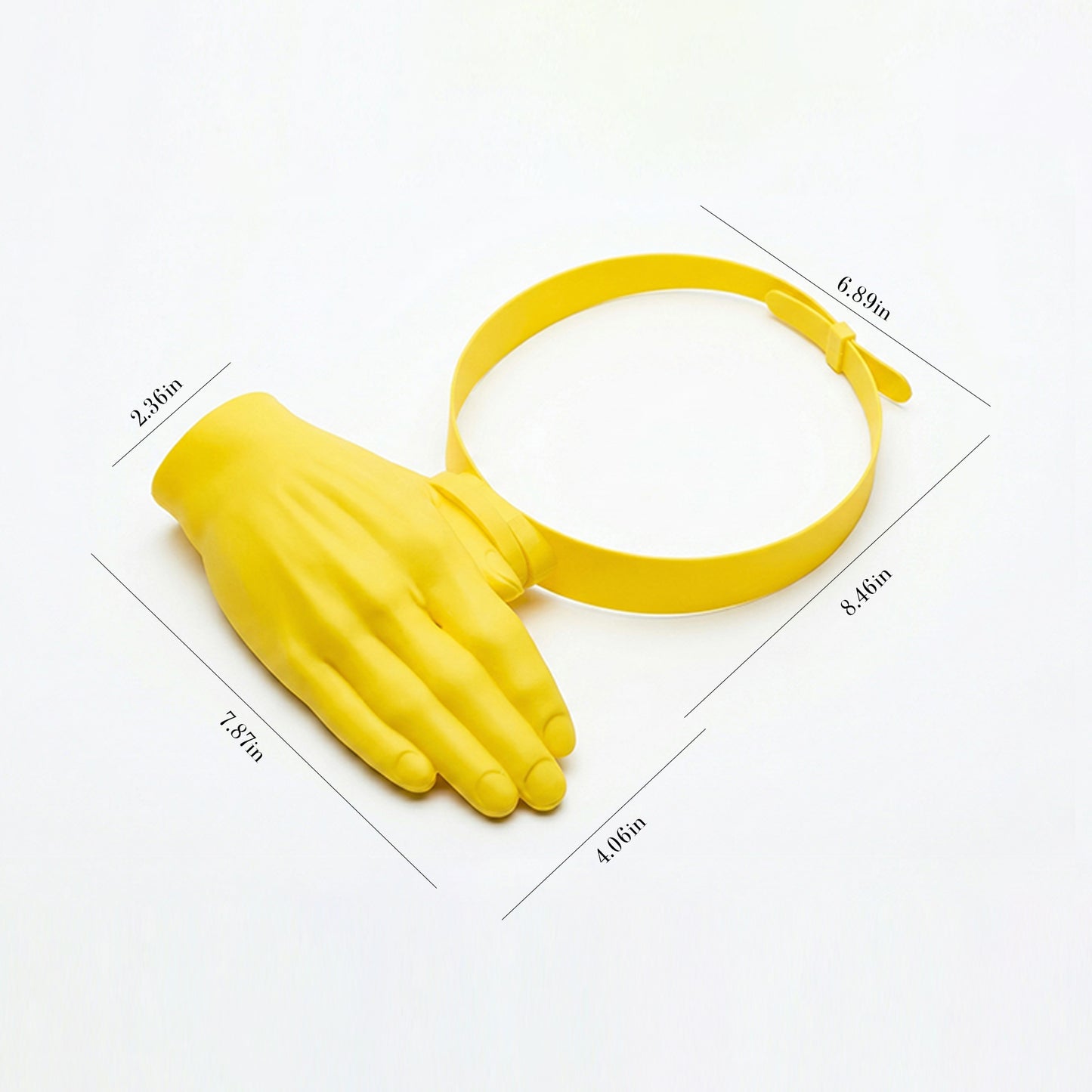 🌞Funny Headband Creative Funny Headwear Outdoor Sports Sun Hat Yellow Palm Sun Hat