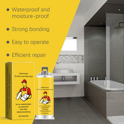 🔥LAST DAY 50% OFF - 🔧Quick-Drying Tile Repair Glue for DIYers – Fix Cracks Permanently in Minutes!✨DIY Friendly