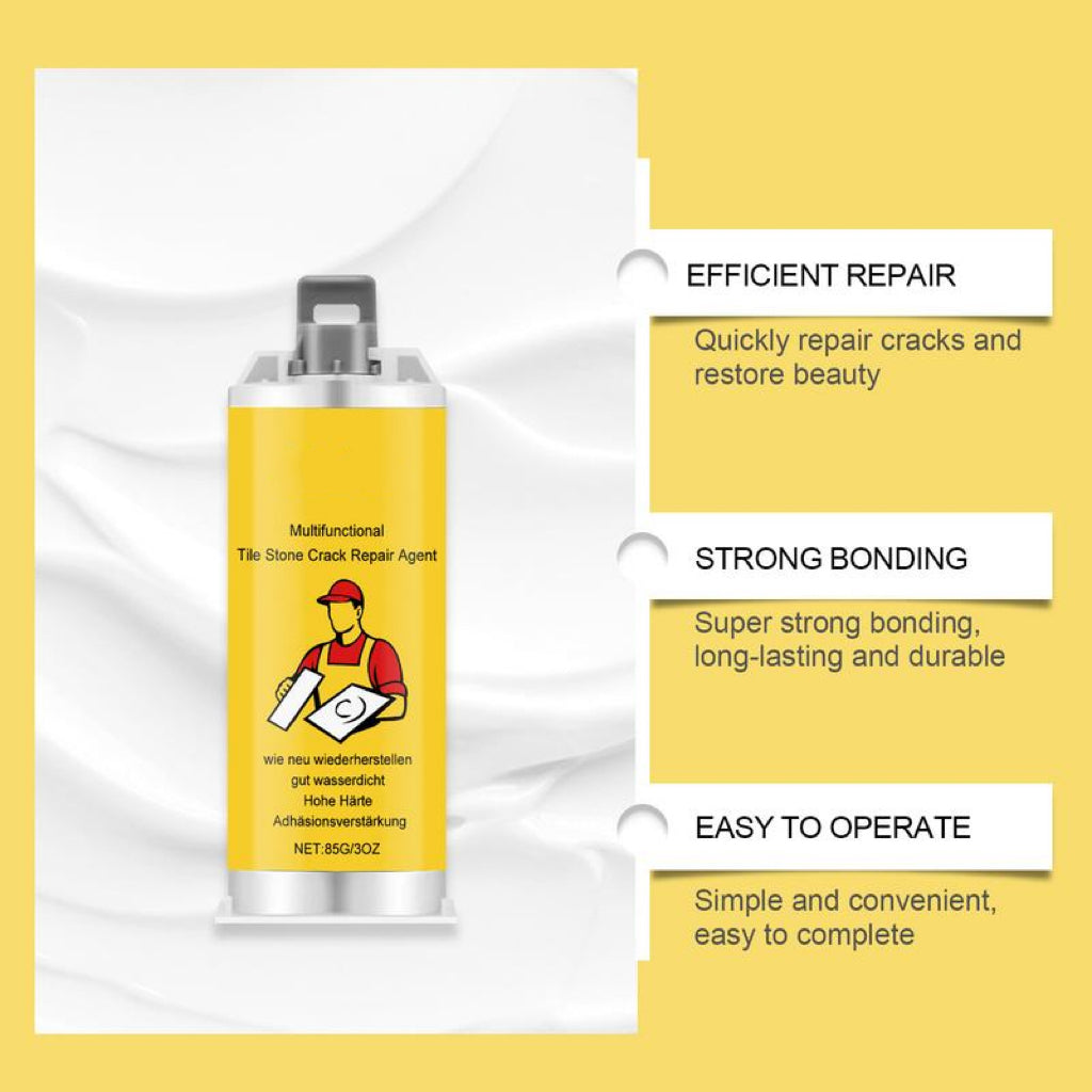 🔥LAST DAY 50% OFF - 🔧Quick-Drying Tile Repair Glue for DIYers – Fix Cracks Permanently in Minutes!✨DIY Friendly