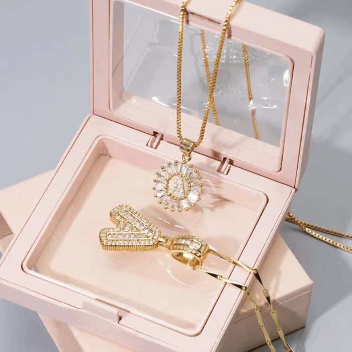 🔥Initial Letter Pendant Necklaces - 2 Pack