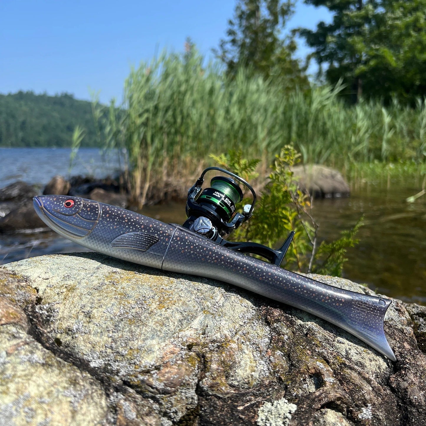 🐟🎣Innovative Fish-Shaped Telescopic Fishing Rod – Compact Mini Pocket Pole & Travel Gadget – Perfect Gift for Men, Dad & Husband 🎁✨