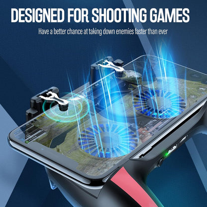 Mobile Phone Gamepad, Game Controller, Mobile Game Controller with Dual Cooling Fans, 2500mah / 5000mah Battery Optional