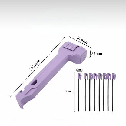 🔥HOT SALE 49% OFF - 🔨🏕️Multifunctional Camping Hammer & Tent Stake Puller✨