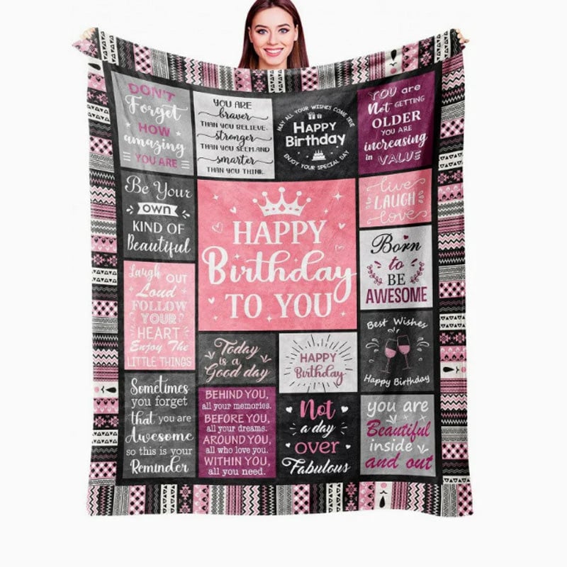 Best Mom Ever Personalized Blanket – Mother’s Day Gift for Mom, Birthday & Anniversary Throw
