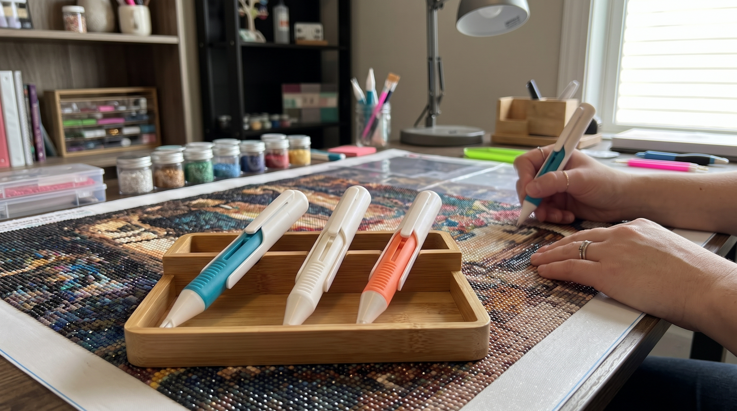🔥Last Day 49% OFF - 💎Automatic Diamond Painting Bead dispenser