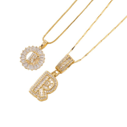🔥Initial Letter Pendant Necklaces - 2 Pack