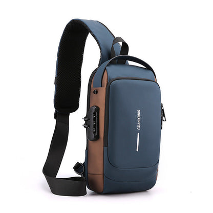 🎒 LIMITED-TIME 49% OFF! ✨ Anti-Theft Unisex Crossbody Sling Bag – Hard Shell, Waterproof, USB Charging, RFID Blocking 🔒