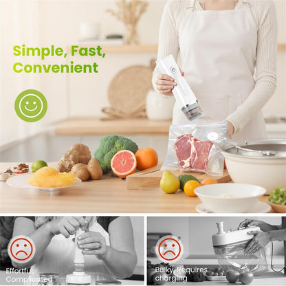 2026 Hot Sale🥩 Vacuum Sealer for Food with Visible Water Tank