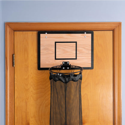 Over-the-Door Basketball Hoop Laundry Hamper