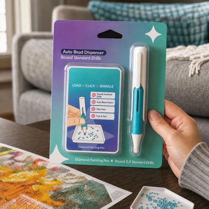 🔥Last Day 49% OFF - 💎Automatic Diamond Painting Bead dispenser