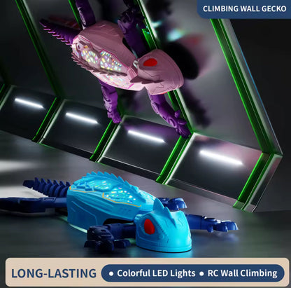 Gecko Rush Remote Control Wall Climbing Lizard Toy — Ceiling & Floor Crawler
