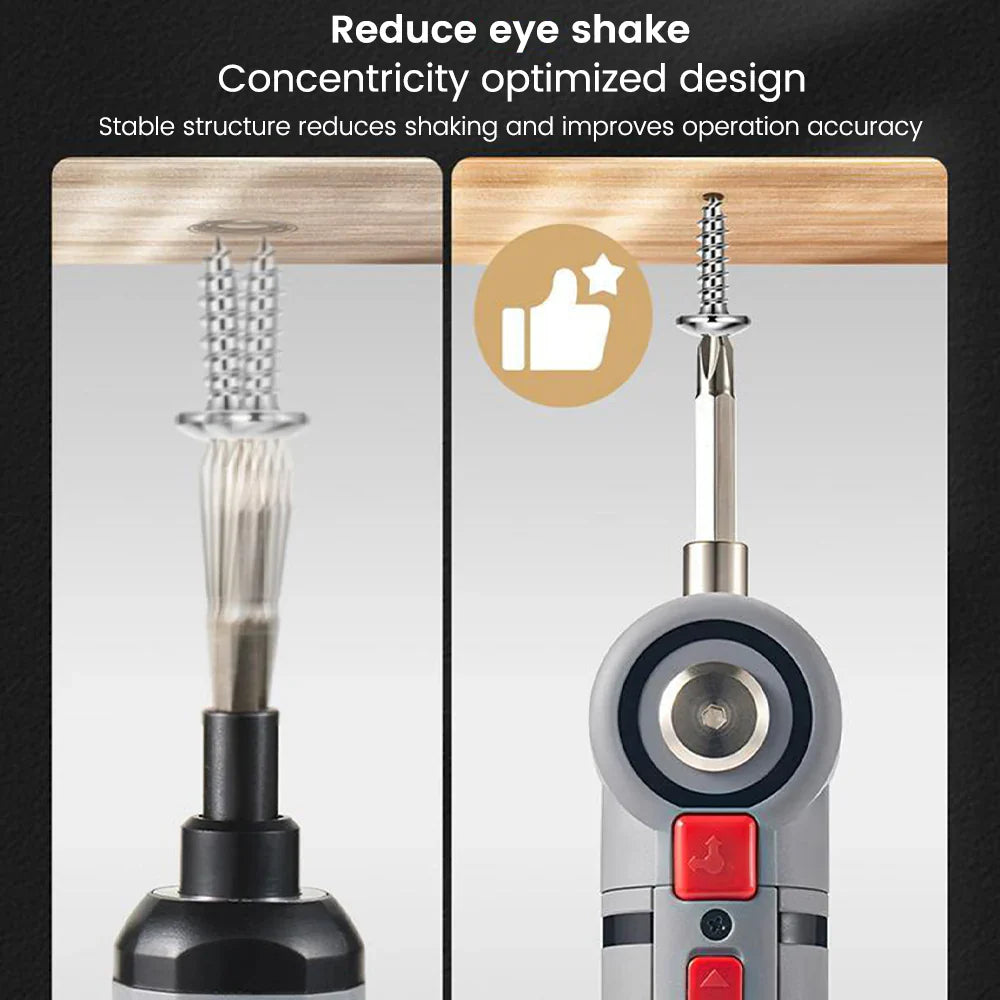 Mini Cordless Electric Screwdriver Kit – Power Up Anywhere