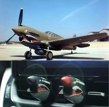 ✈️ P-40 Fighter Plane Air Vent Decoration