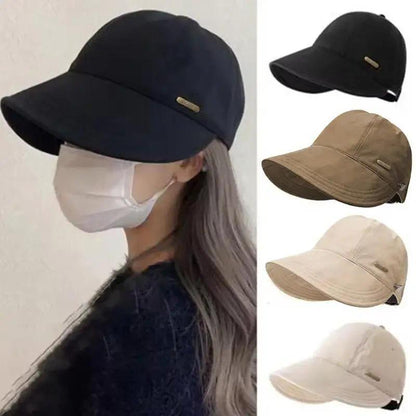 🏆Limited Sale 49% OFF☀️Women's Wide Brim Sun-protection Cap