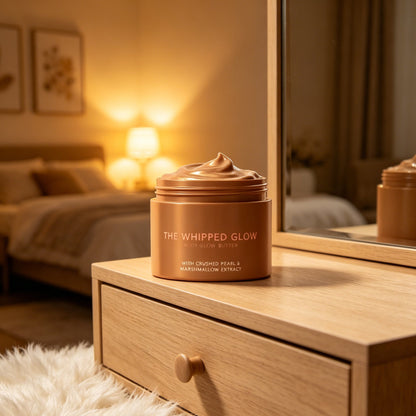 ✨ Glow Like a Pearl! Whipped Body Butter with Marshmallow Extract – Ultra-Hydrating, Luminous Finish