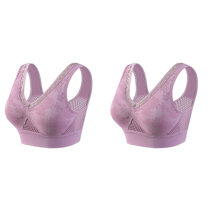 🏆 Last Day Special Price ! 💐 Buy One Get One Free 🎁 🌸 Pure Cotton Buttonless Comfy Lifting Bra