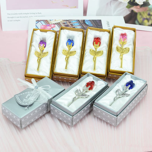 🔥 Hot Sale🌹Eternal Love Metal Crystal Rose (May your love last forever!) 💝