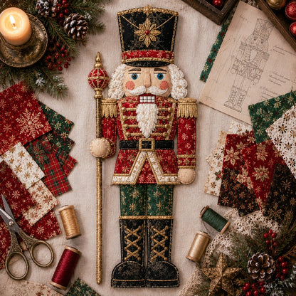 🎅Christmas Patchwork Fabric DIY Decor Kit