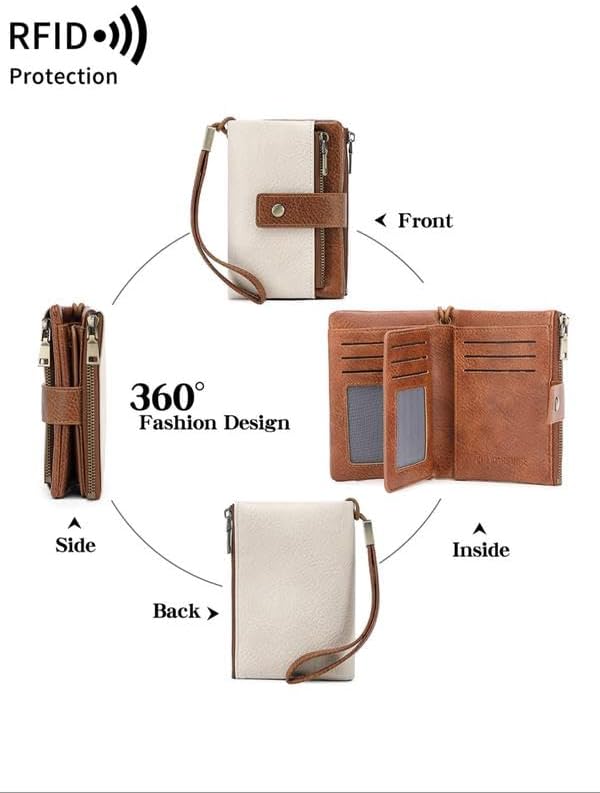 Women's RFID Blocking  Leather Wallet