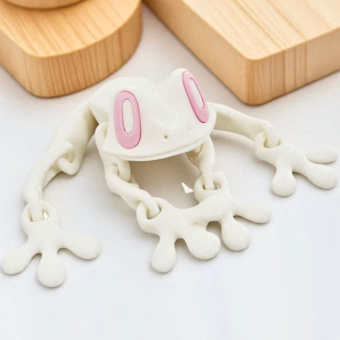 🐸 3D Printed Magnetic Frog | Articulated Fidget Toy & Decor