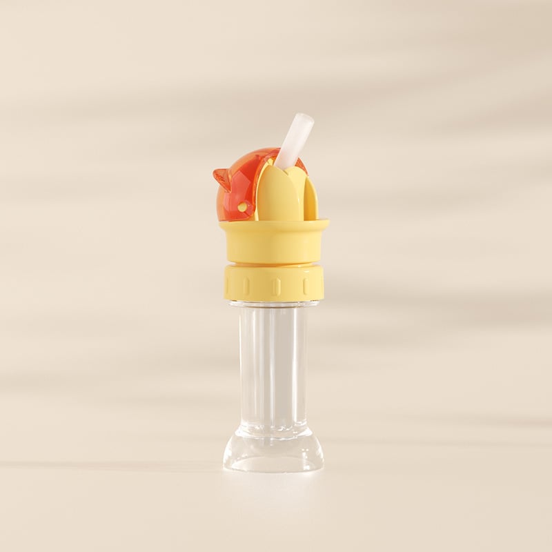 🔥Water Bottle Spout Conversion Cap with Straw | Universal Fit for Juice & Water Bottles | Spill-Proof Flip Top Cover for Toddlers & Children