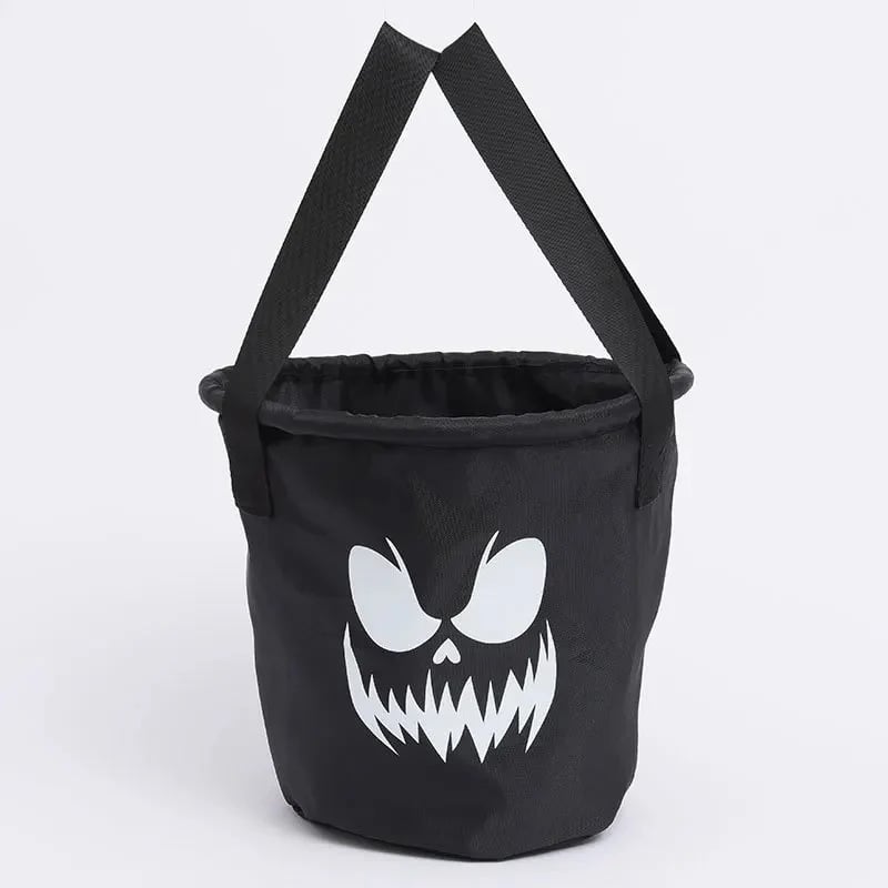 👻 Glow-in-the-Dark Halloween LED Candy Basket  Bags🎃5 Pack Pumpkin Trick or Treat Bags with Glow Lights for Kids, Parties & Halloween Decorations
