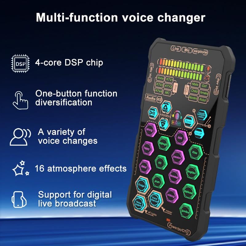 Small Handheld Sound Card Set