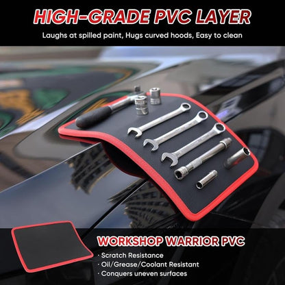 Scratchproof Magnetic Tool Mat & Holder