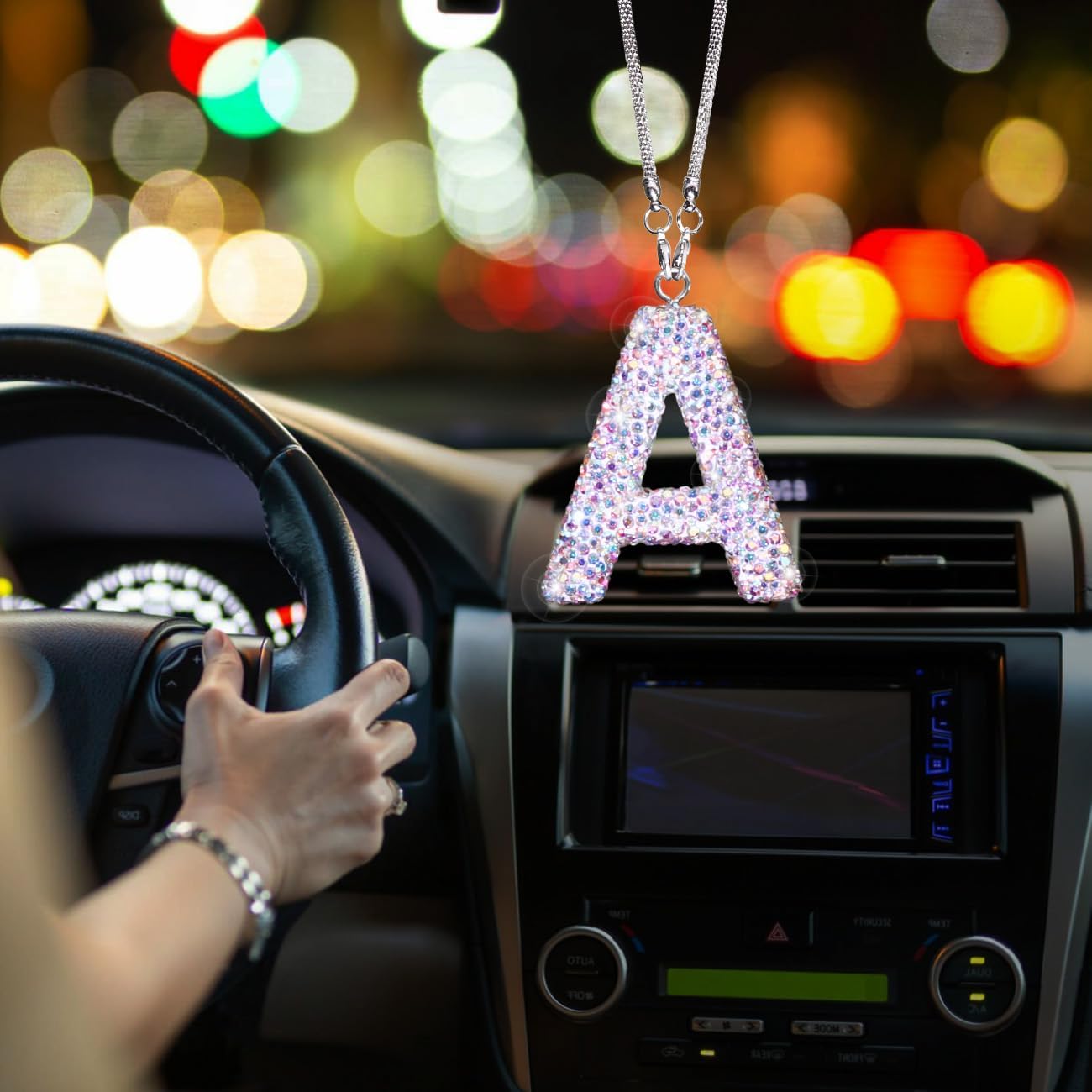 Bling Rear View Mirror Hanging Accessories